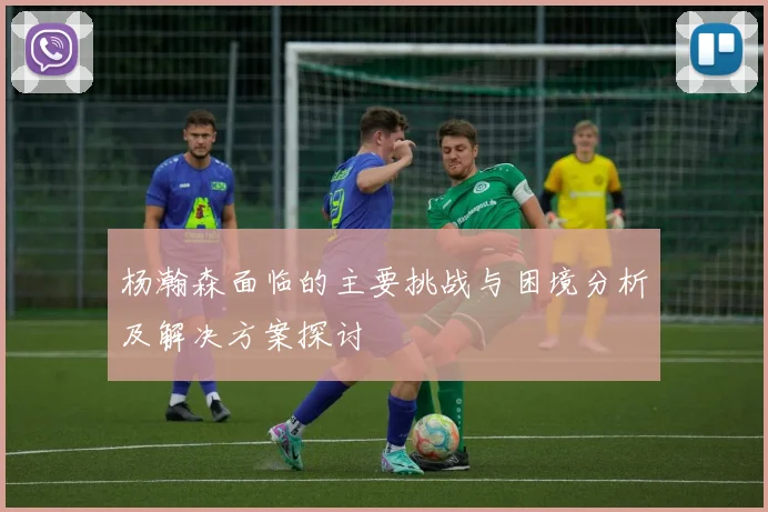 杨瀚森面临的主要挑战与困境分析及解决方案探讨